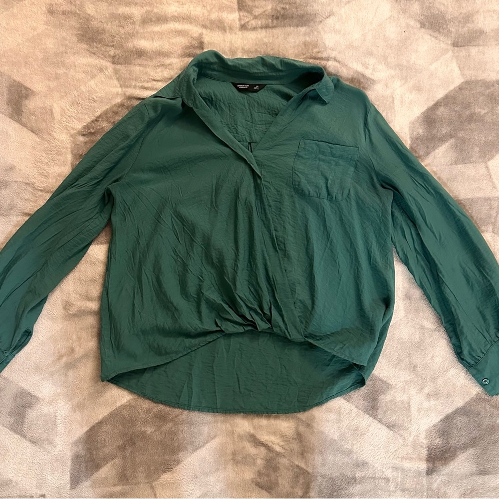 Simply Vera, Vera Wang Teal Blouse